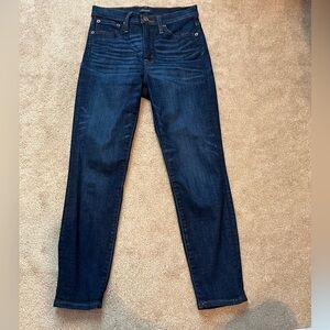 J. Crew Dark Blue Skinny Denim Jeans